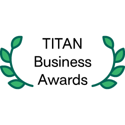TITAN Business Awards Badge